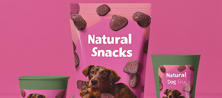 Natural Dog Snacks Display